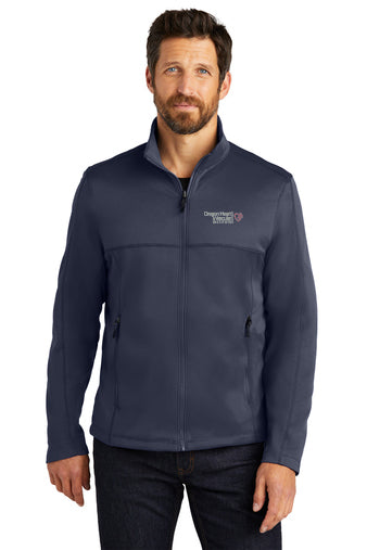 F904 Port Authority Collective Smooth Fleece Jacket - OHVI Logo