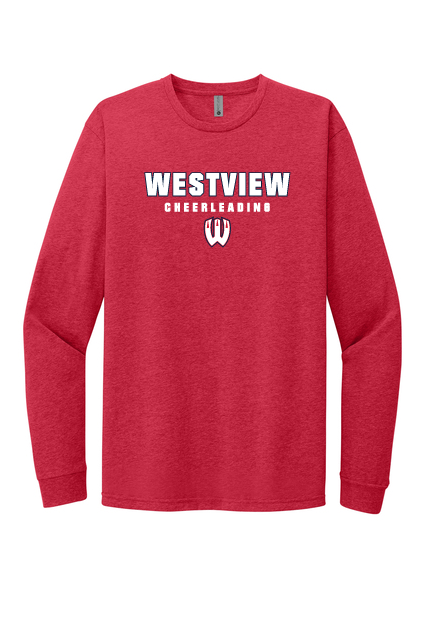 WESTVIEW CHEER NL6211 Next Level Apparel Adult CVC Long Sleeve Tee