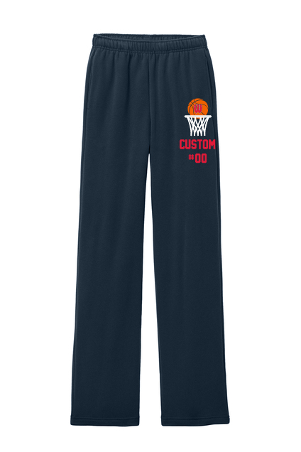 BC3725 Bella + Canvas Unisex Sponge Fleece Straight Leg Sweatpant