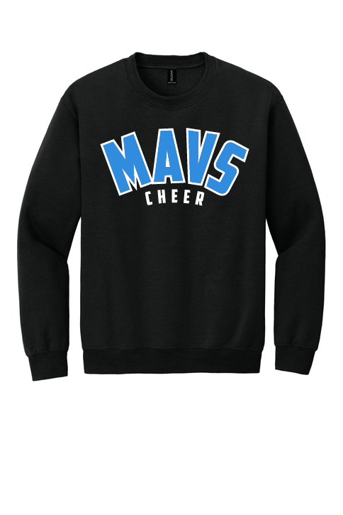 18000 Gildan Heavy Blend Crewneck Sweatshirt - BLACK