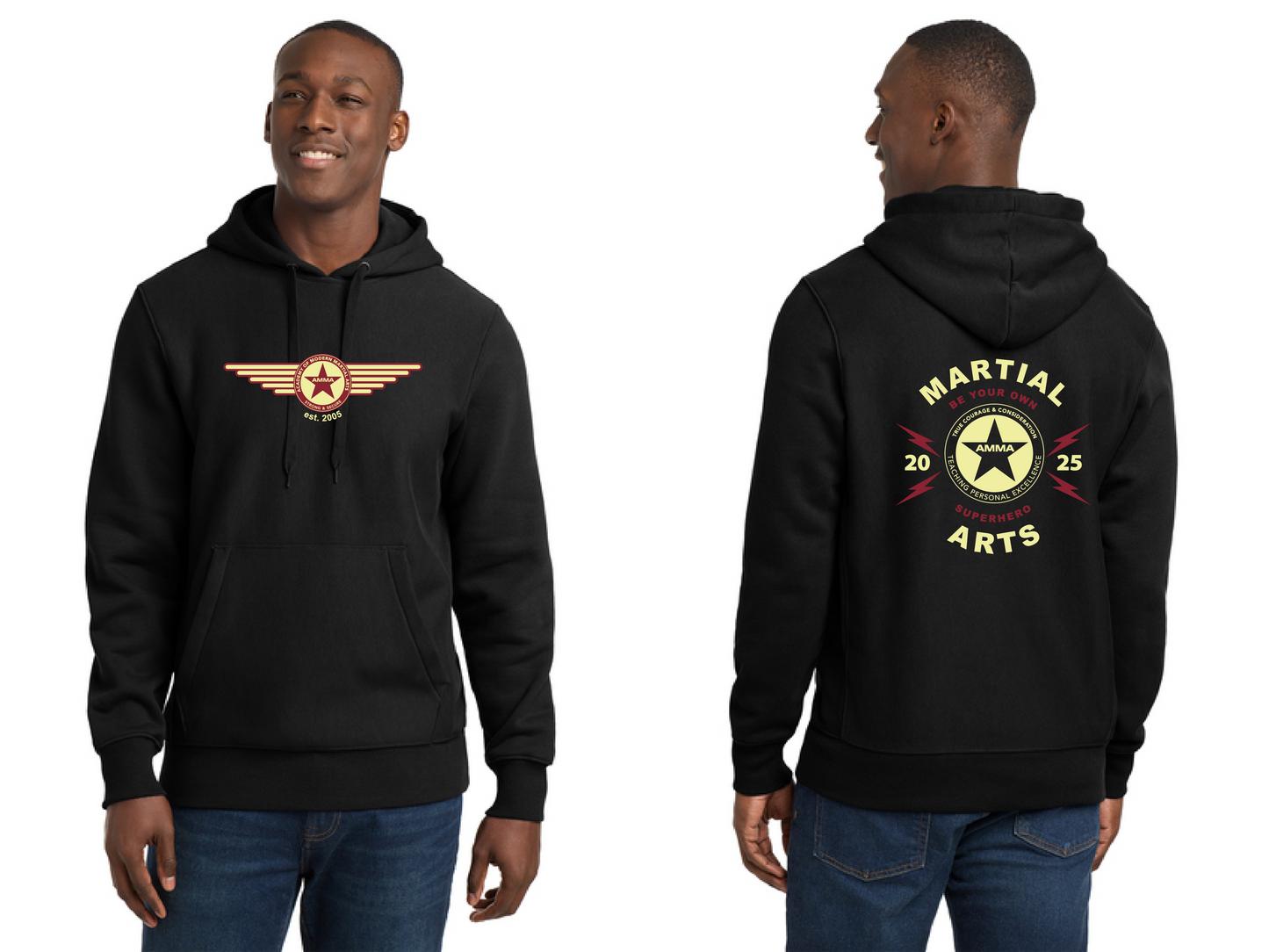 DESIGN 1: F281 Sport-Tek® Super Heavyweight Pullover Hooded Sweatshirt