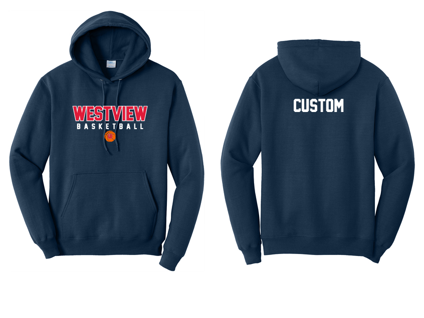 PC78H Port & Co Core Fleece Pullover Hooded Sweatshirt