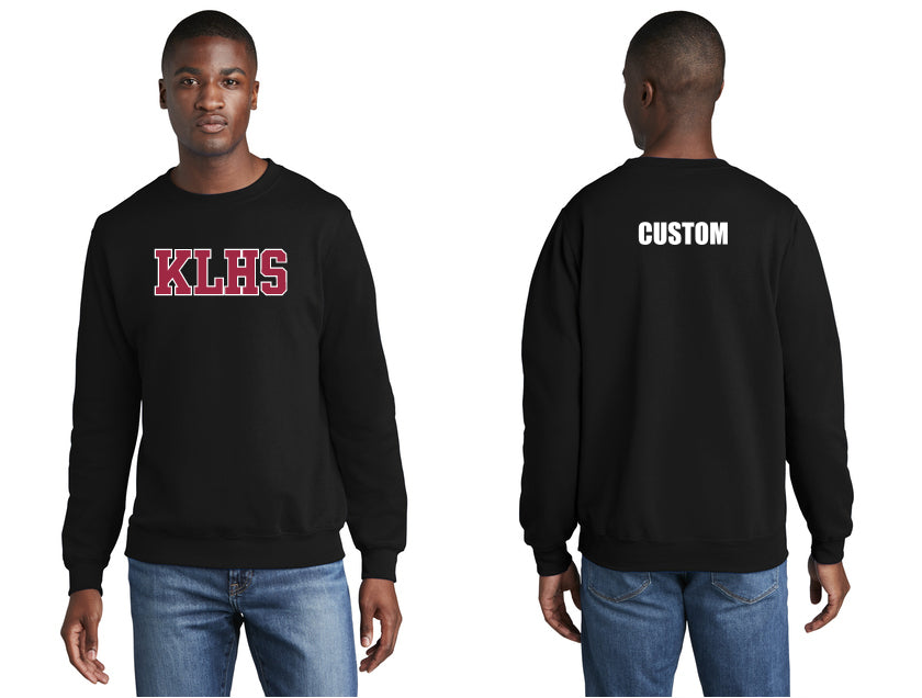 PC78 Port & Company Core Fleece Crewneck Sweatshirt (5Ox-2 w/ Name)