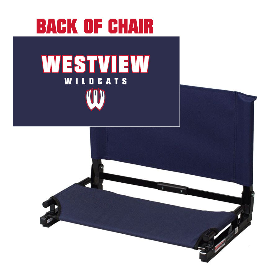 WESTVIEW WILDCATS The Stadium Chair Brand Folding Stadium Seat
