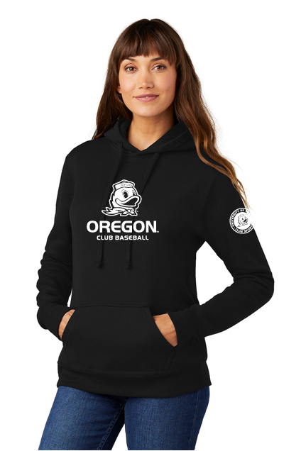 DESIGN 1: LPC78H Port & Company Women's Core Fleece Pullover Hooded Sweatshirt