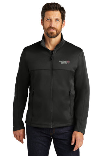 F904 Port Authority Collective Smooth Fleece Jacket - OHVI Logo