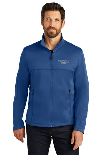 F904 Port Authority Collective Smooth Fleece Jacket - OHVI Logo
