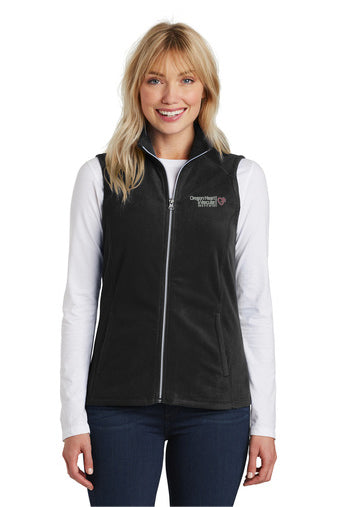 L226 Port Authority Ladies Microfleece Vest - OHVI Logo