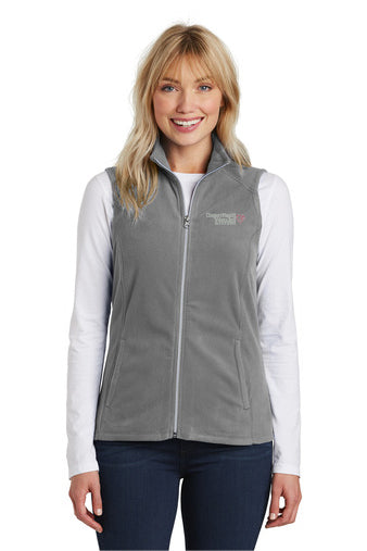 L226 Port Authority Ladies Microfleece Vest - OHVI Logo