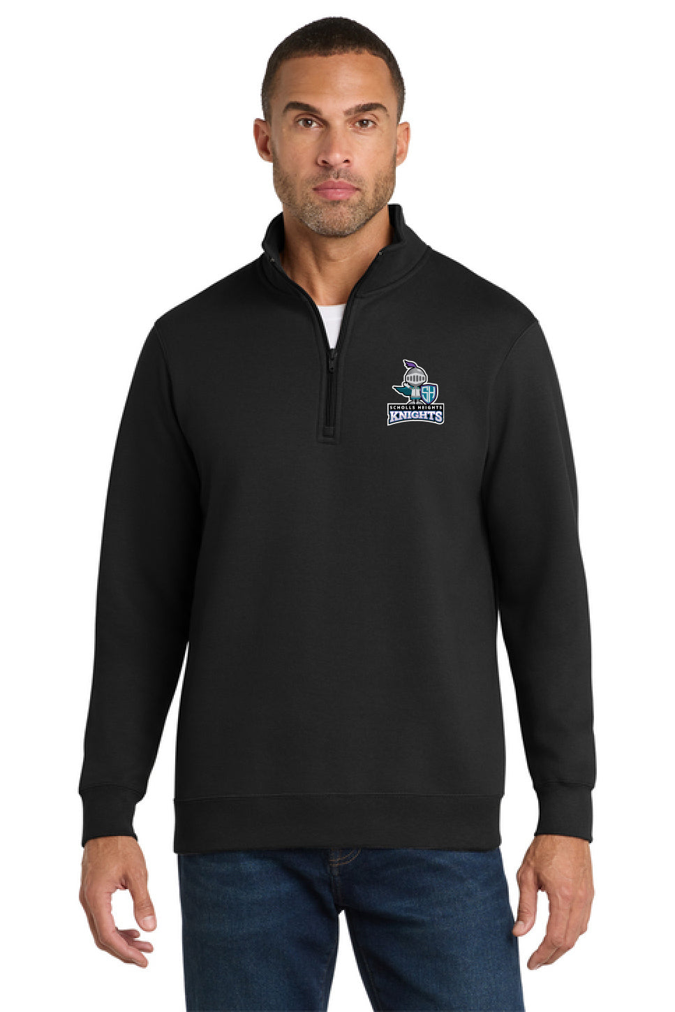 DG3: PC850Q Port & Co Fan Favorite Fleece 1/4-Zip Pullover Sweatshirt