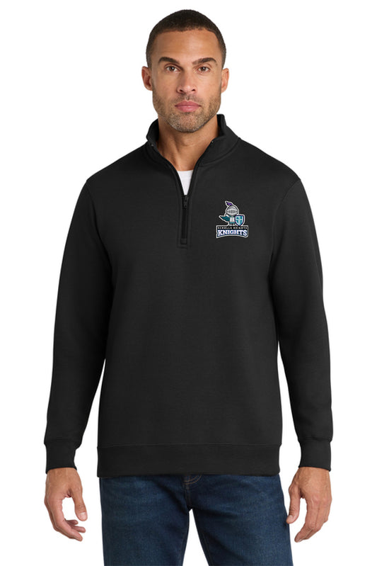 DG3: PC850Q Port & Co Fan Favorite Fleece 1/4-Zip Pullover Sweatshirt