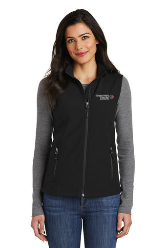 L325 Port Authority Ladies Core Soft Shell Vest - OHVI Logo