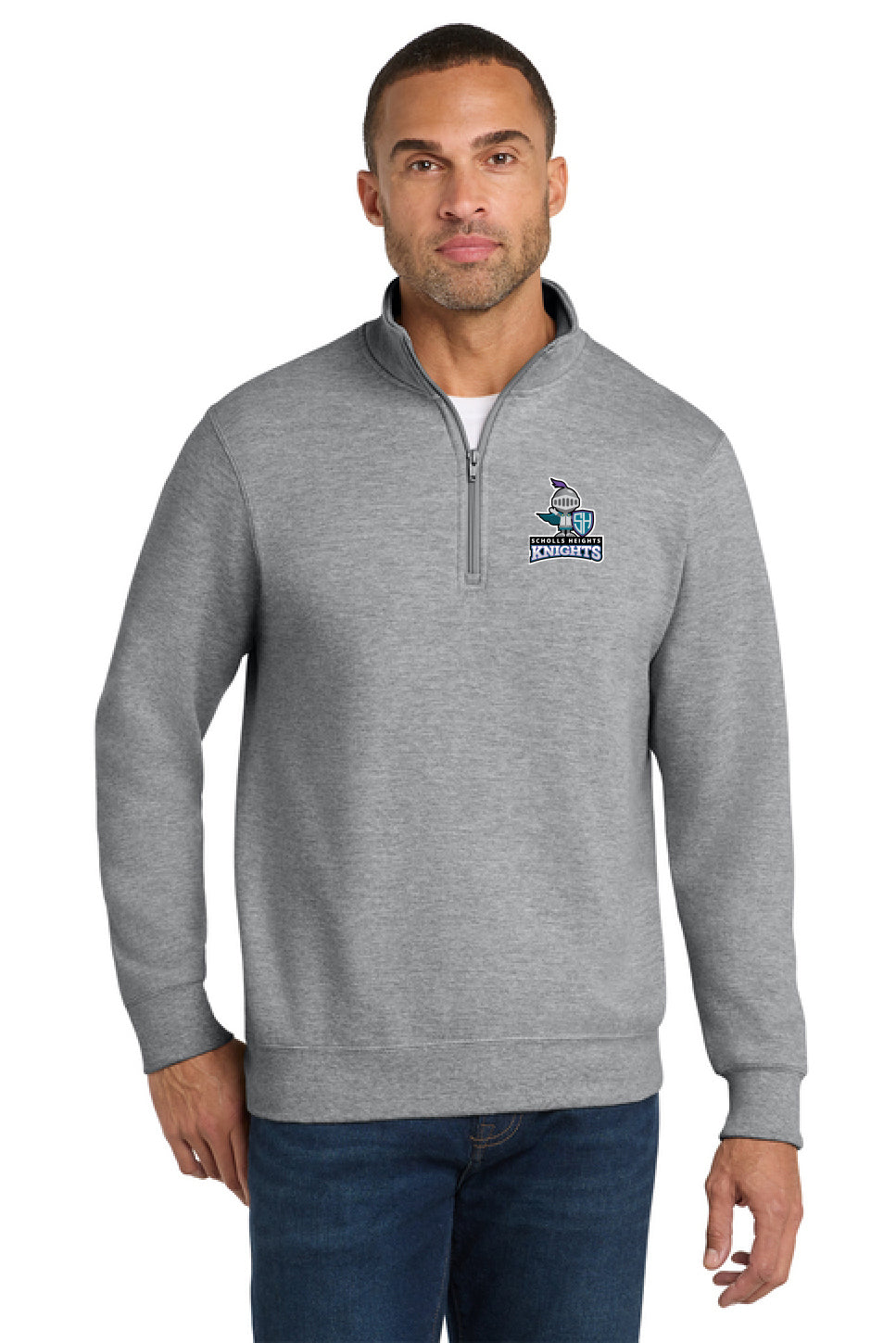 DG3: PC850Q Port & Co Fan Favorite Fleece 1/4-Zip Pullover Sweatshirt