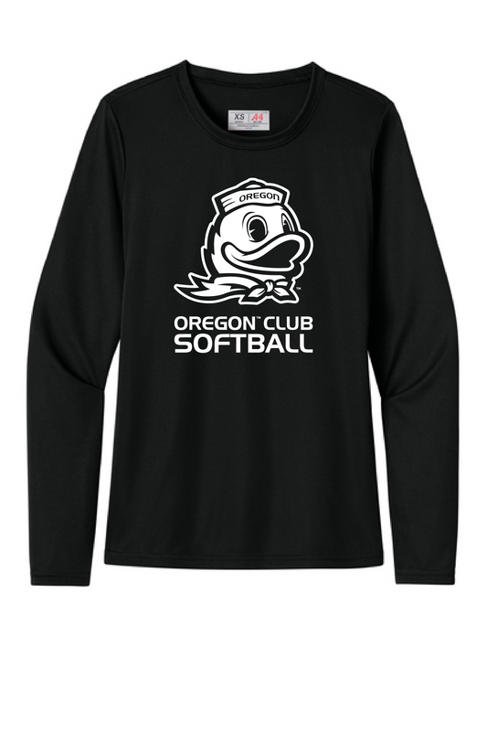 DESIGN 1: A4NW3002 A4 Women’s Cooling Performance Long Sleeve Tee