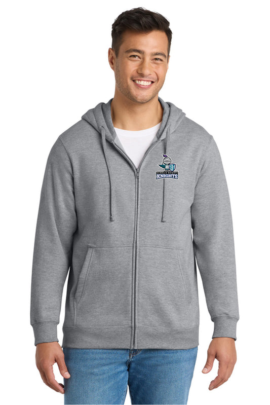 DG3: PC850ZH Port & Co Fan Favorite® Fleece Full-Zip Hooded Sweatshirt