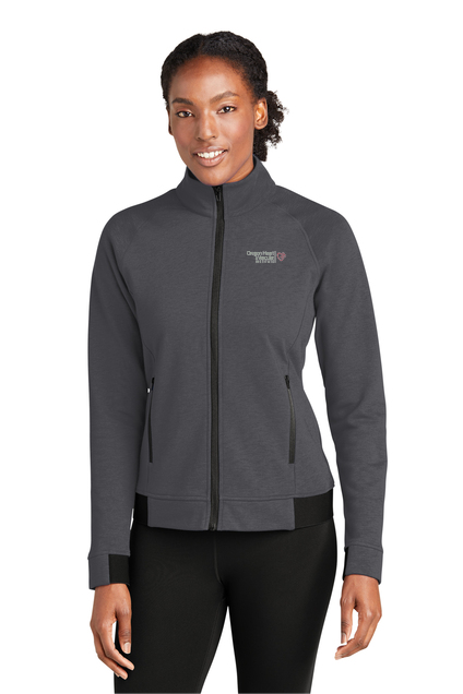 LST570 Sport-Tek Women's PosiCharge Strive Full-Zip - OHVI Logo