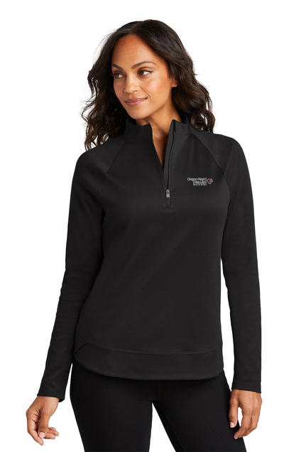 LK870 Port Authority Women's C-Free Cypress 1/4-Zip - OHVI Logo