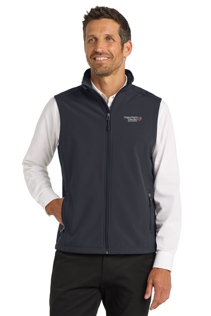 J325 Port Authority Core Soft Shell Vest - OHVI Logo