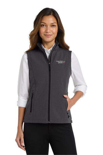 L325 Port Authority Women's Core Soft Shell Vest - OHVI Logo