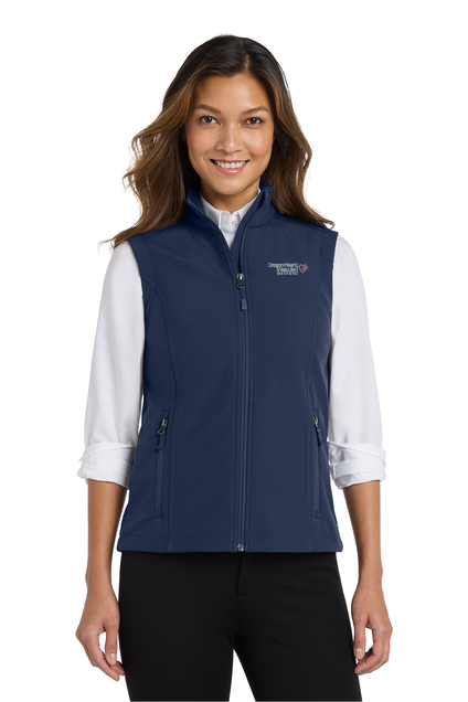 L325 Port Authority Women's Core Soft Shell Vest - OHVI Logo