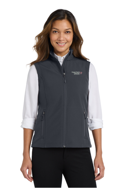 L325 Port Authority Women's Core Soft Shell Vest - OHVI Logo
