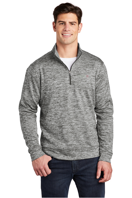 ST226 Sport-Tek PosiCharge Electric Heather Fleece 1/4-Zip Pullover - OHVI Logo