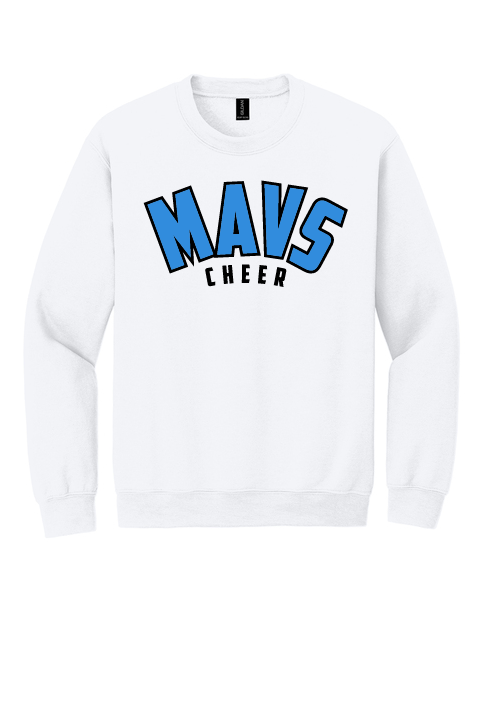 18000 Gildan Heavy Blend Crewneck Sweatshirt - WHITE