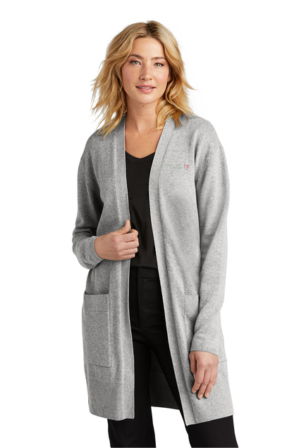 MM3023 Mercer+Mettle Women’s Open-Front Cardigan Sweater - OHVI Logo