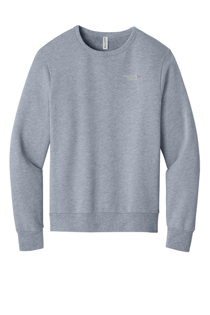 BC3911 Bella Canvas Unisex Sponge Fleece Classic Crewneck Sweatshirt - OHVI Logo