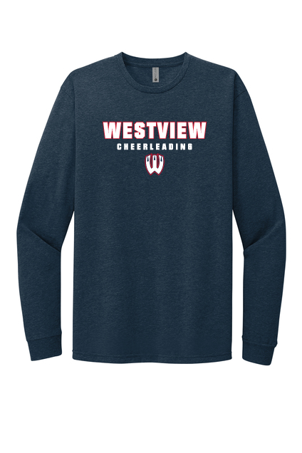 WESTVIEW CHEER NL6211 Next Level Apparel Adult CVC Long Sleeve Tee