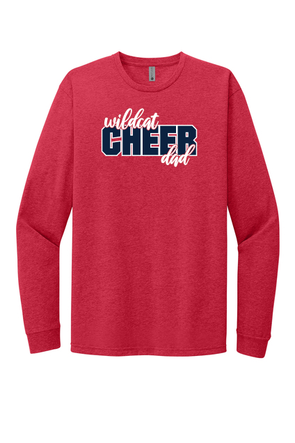 CHEER DAD NL6211 Next Level Apparel Adult CVC Long Sleeve Tee