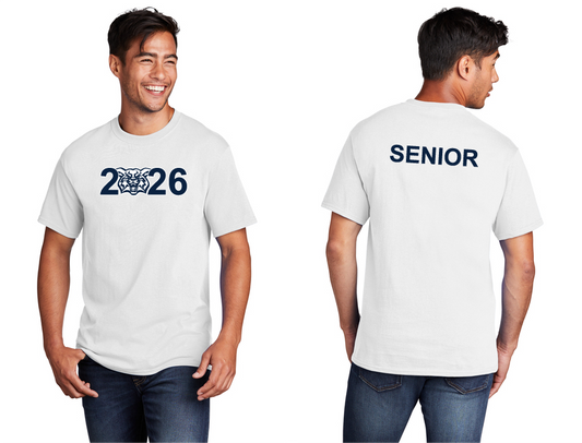 PC54 Port & Company Core Cotton Tee (White)