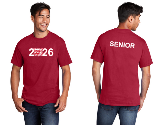 PC54 Port & Company Core Cotton Tee (Red)
