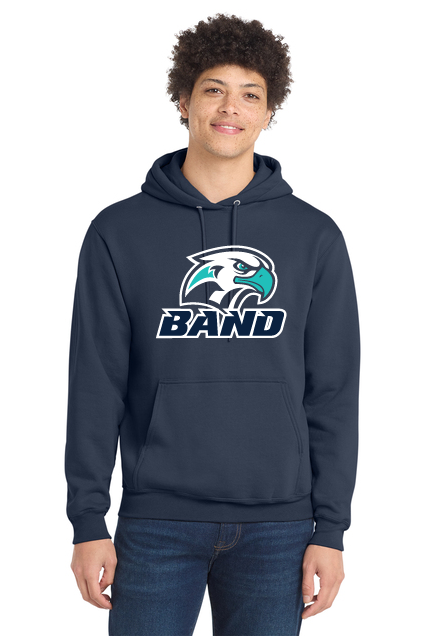 DESIGN 5: PC78H Port & Co Core Fleece Pullover Hooded Sweatshirt