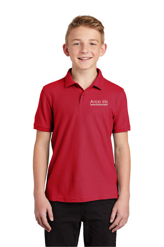 Y100 Port Authority Youth Core Classic Pique Polo