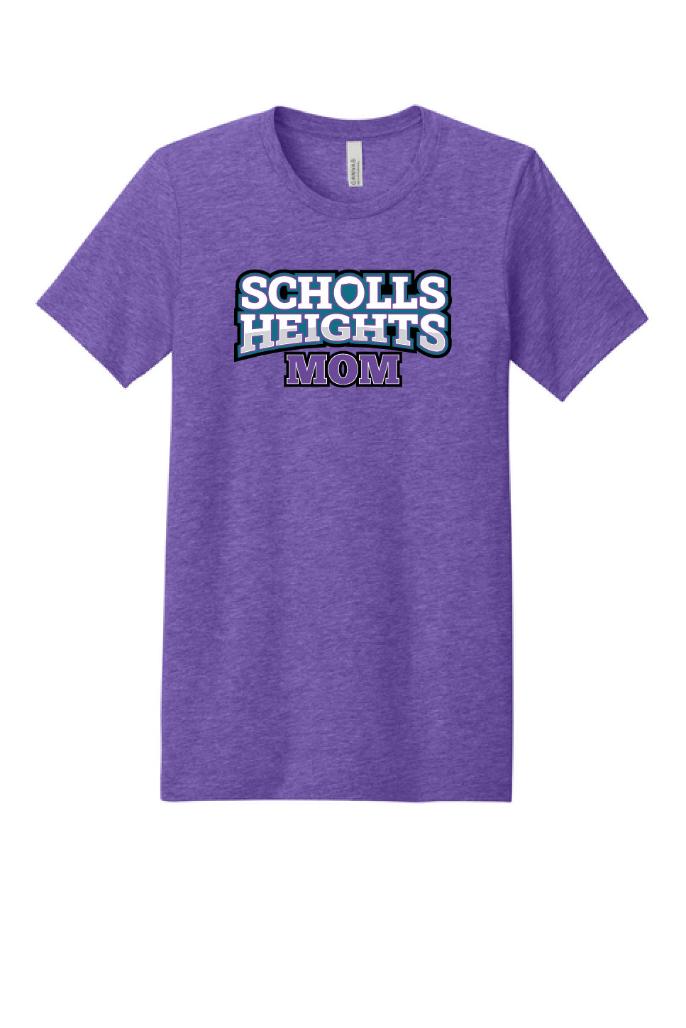 DG5: BC3001CVC Sale Bella+Canvas Unisex Heather CVC Short Sleeve Tee (Scholls Heights Mom)