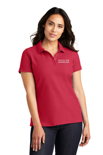 L100 Port Authority Ladies Core Classic Pique Polo