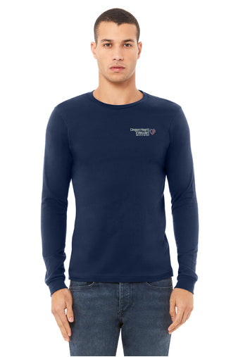 BC3501 BELLA+CANVAS Unisex Jersey Long Sleeve Tee - OHVI Logo