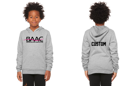 BC3719/BC3719Y Bella + Canvas Unisex Sponge Fleece Pullover Hoodie